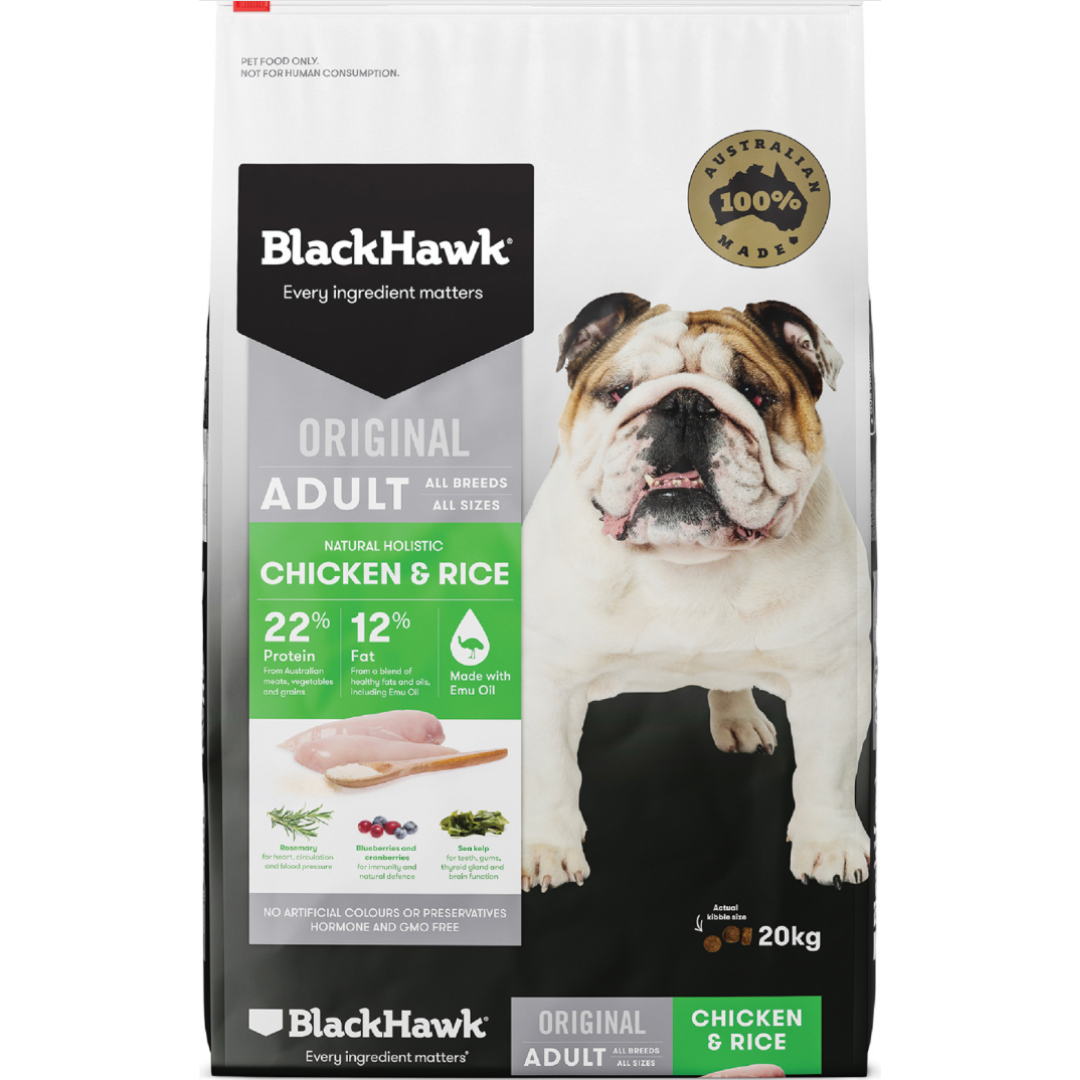 Black Hawk Chicken & Rice Adult Dry Food