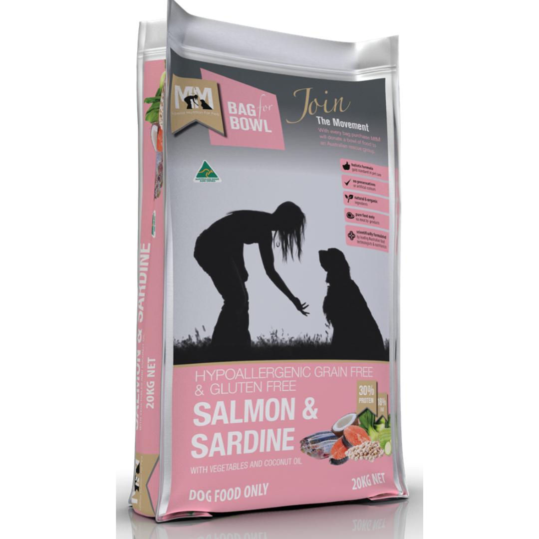 Meals For Mutts Grain Free Salmon And Sardine Adult Dry Dog Food