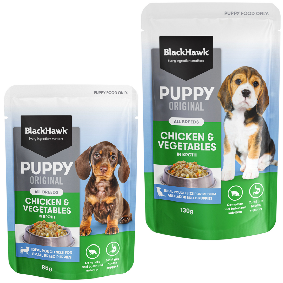 Black Hawk Chicken & Vegetables Puppy Wet Food