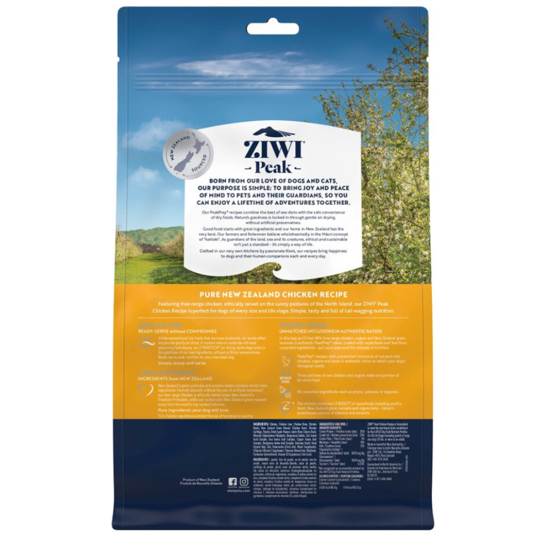 ZIWI Peak Air Dried Dog Food Chicken