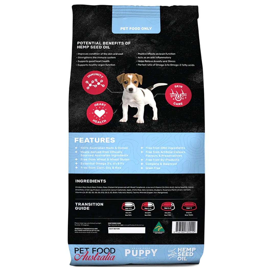 Pet Food Australia Puppy Chicken & Duck Formula
