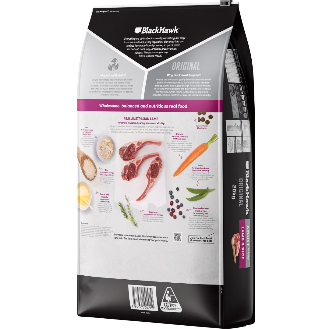 Black Hawk Lamb & Rice Adult Dry Dog Food