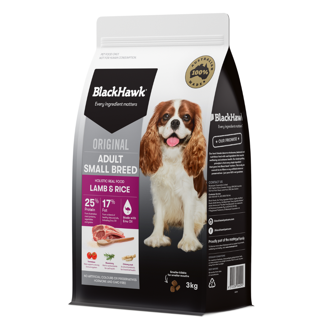 Black Hawk Lamb & Rice Adult Dry Food Small Breed