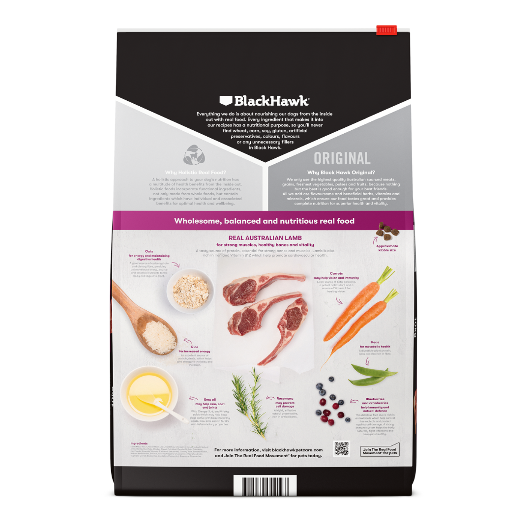 Black Hawk Lamb & Rice Adult Dry Food Small Breed