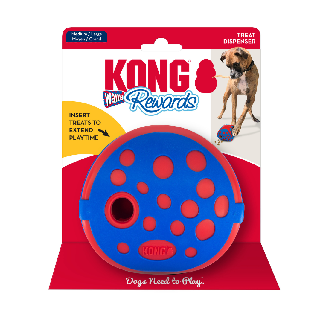 KONG Rewards Wally Dog Toy / Treat Dispensor