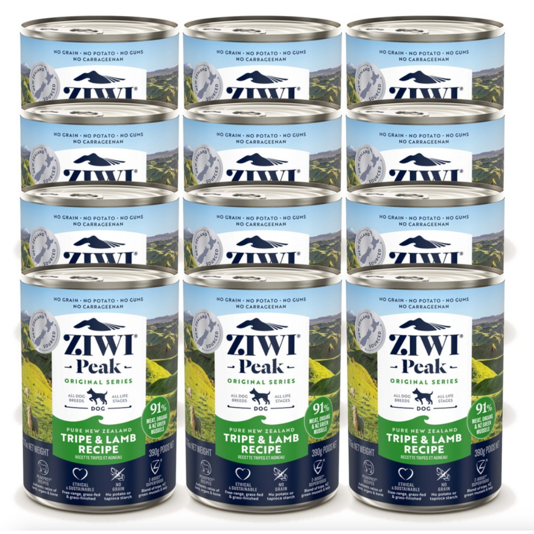 ZIWI Peak Wet Dog Food Tripe and Lamb