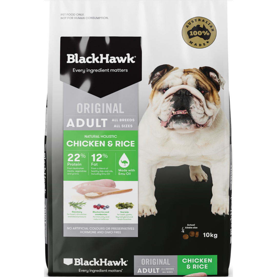 Black Hawk Chicken & Rice Adult Dry Food