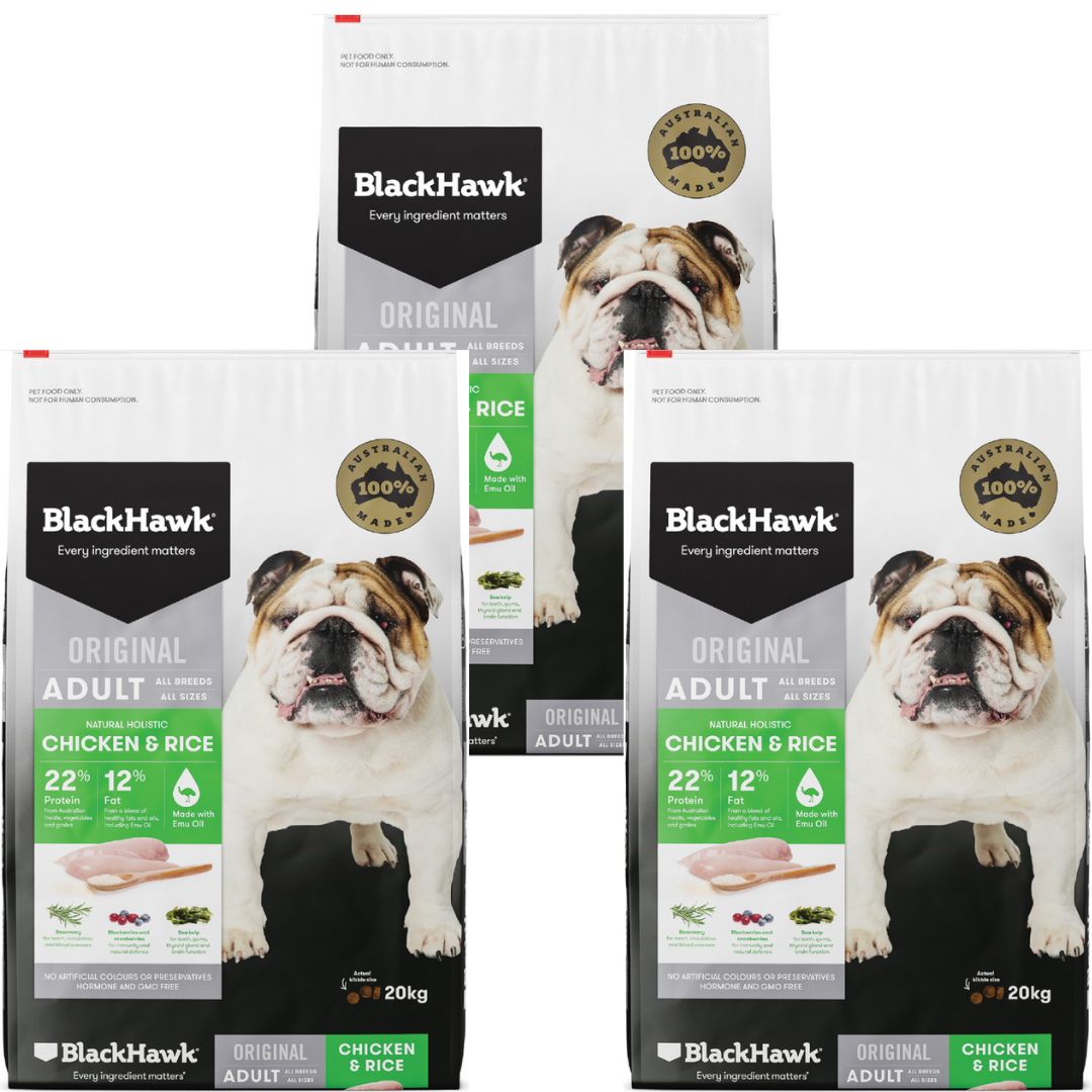 Black Hawk Chicken & Rice Adult Dry Food