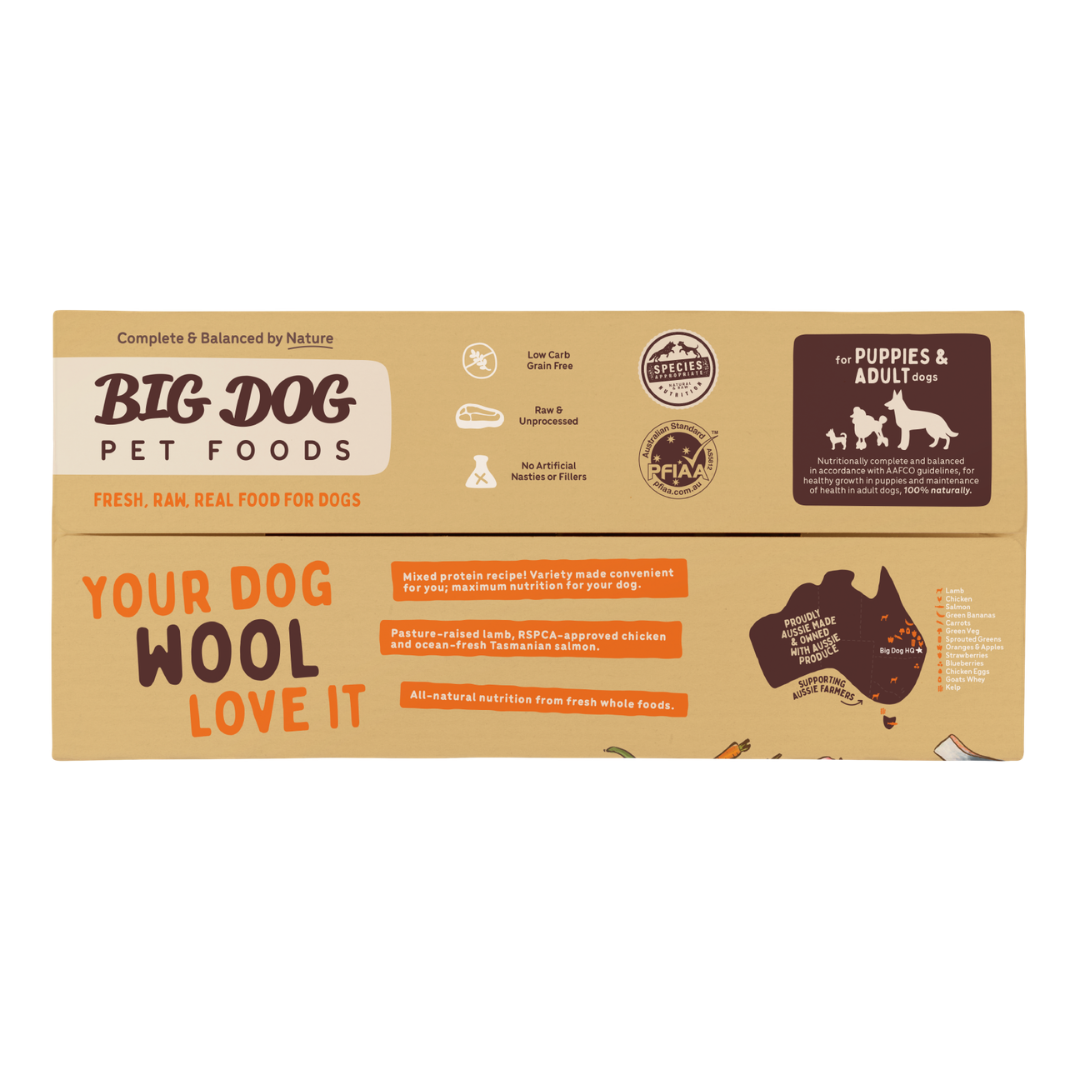 BIGDOG Lamb Raw Dog Food