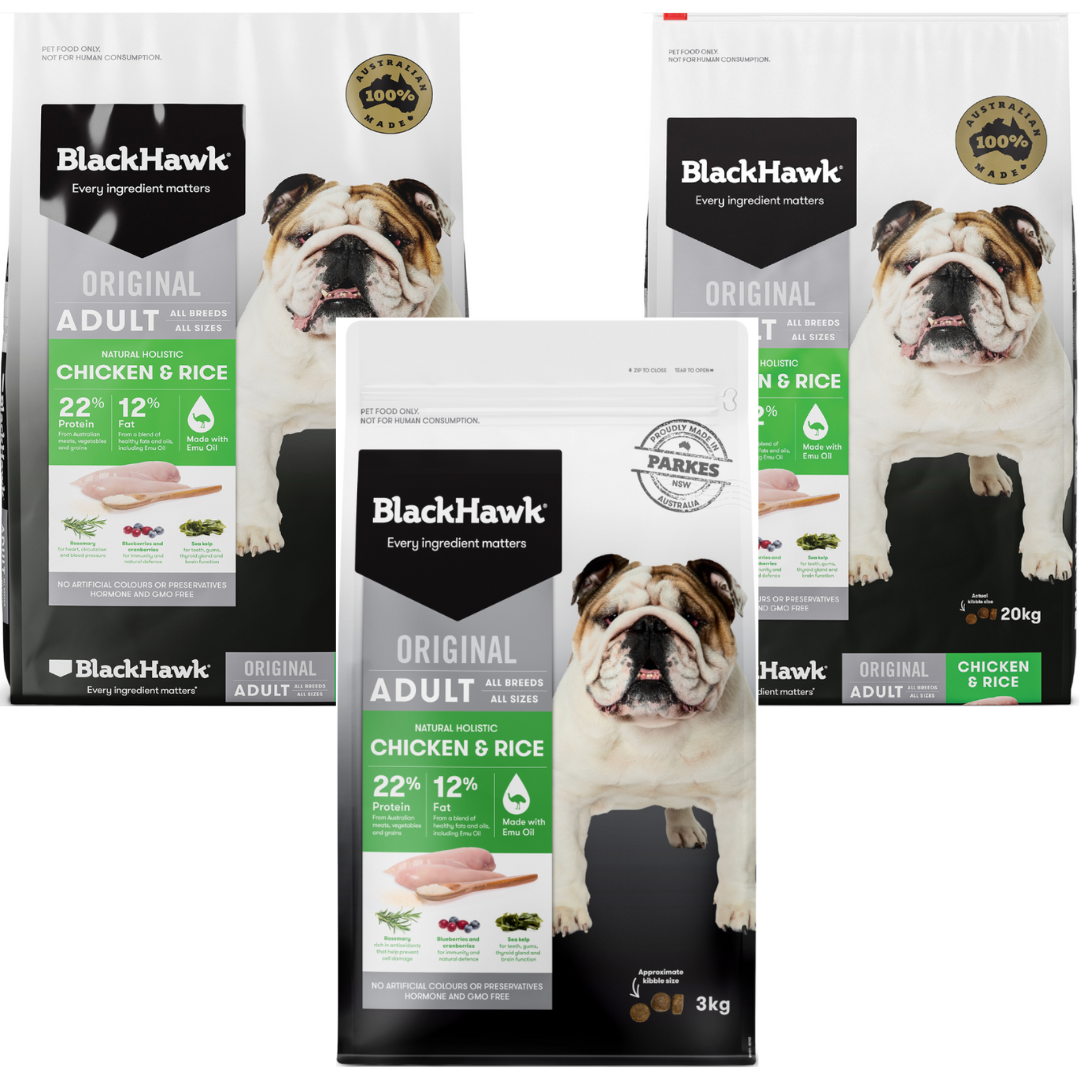 Black Hawk Chicken & Rice Adult Dry Food