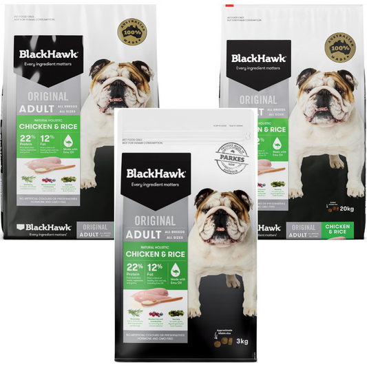 Black Hawk Chicken & Rice Adult Dry Food