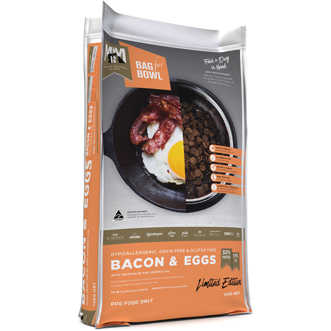 Meals For Mutts Grain Free Bacon & Eggs Adult Dry Dog Food