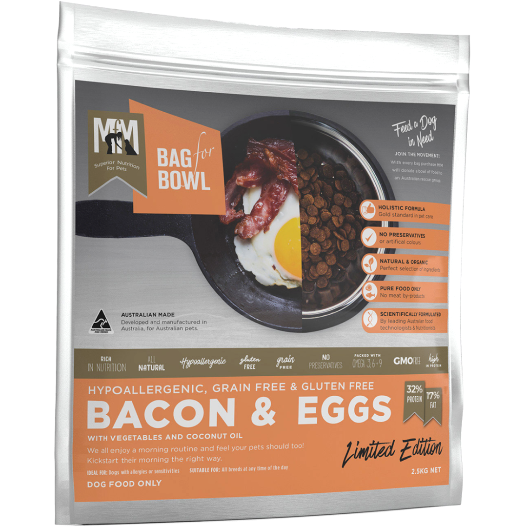 Meals For Mutts Grain Free Bacon & Eggs Adult Dry Dog Food