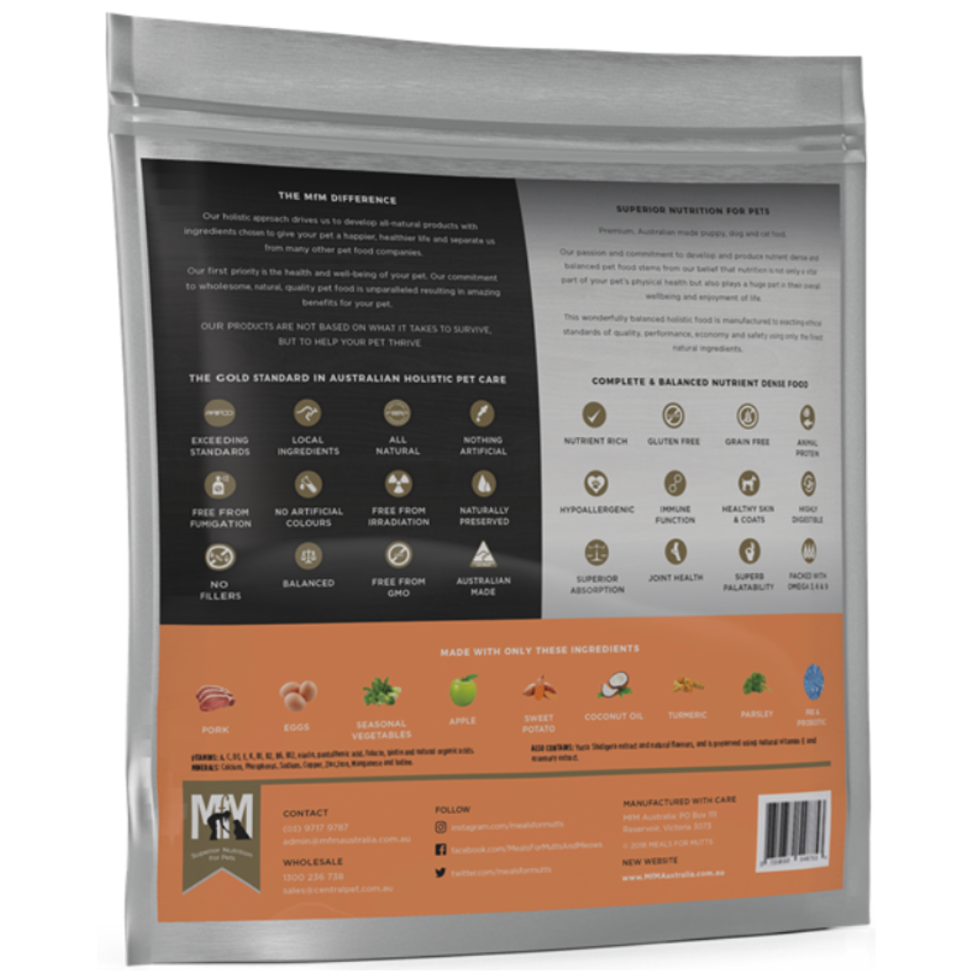 Meals For Mutts Grain Free Bacon & Eggs Adult Dry Dog Food