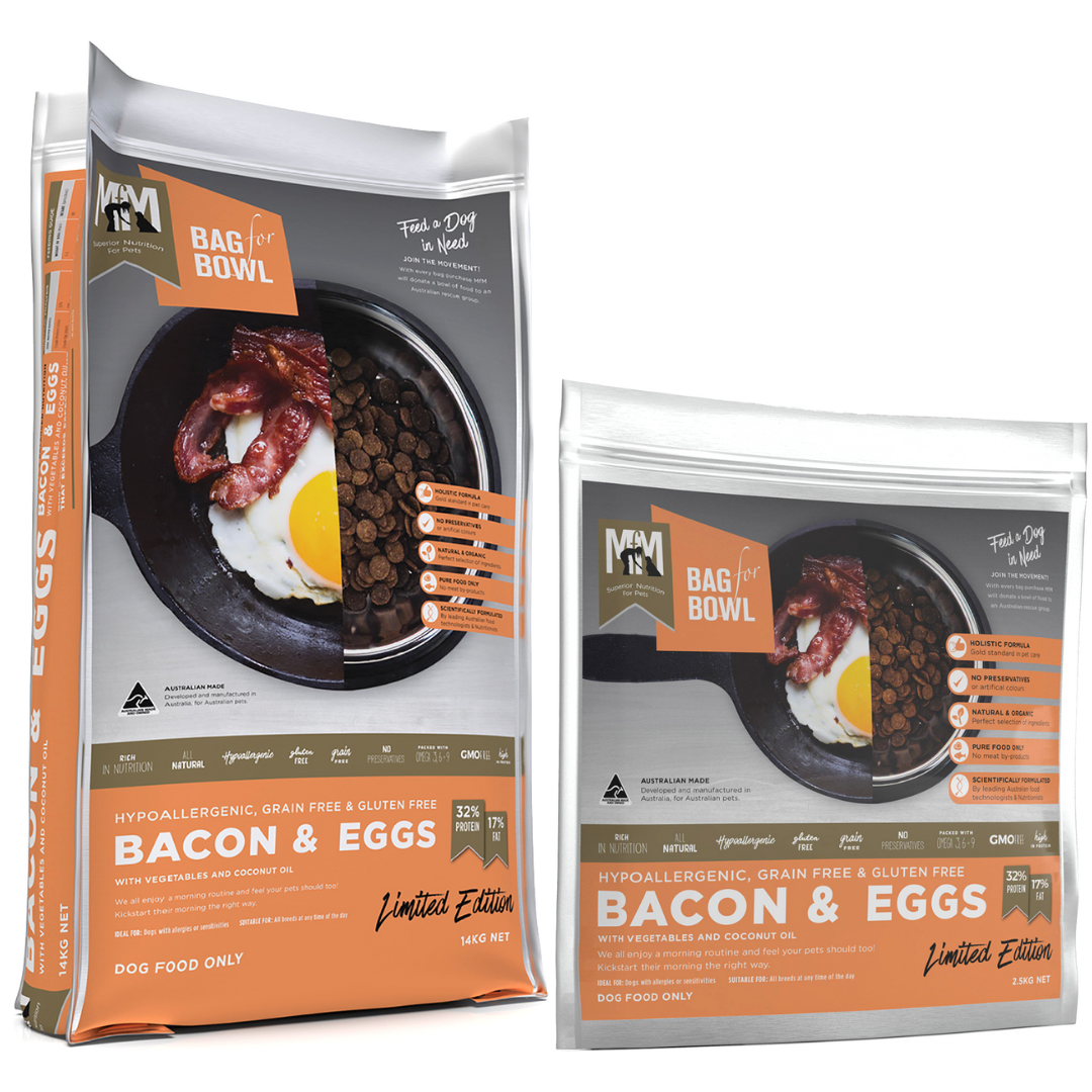 Meals For Mutts Grain Free Bacon & Eggs Adult Dry Dog Food