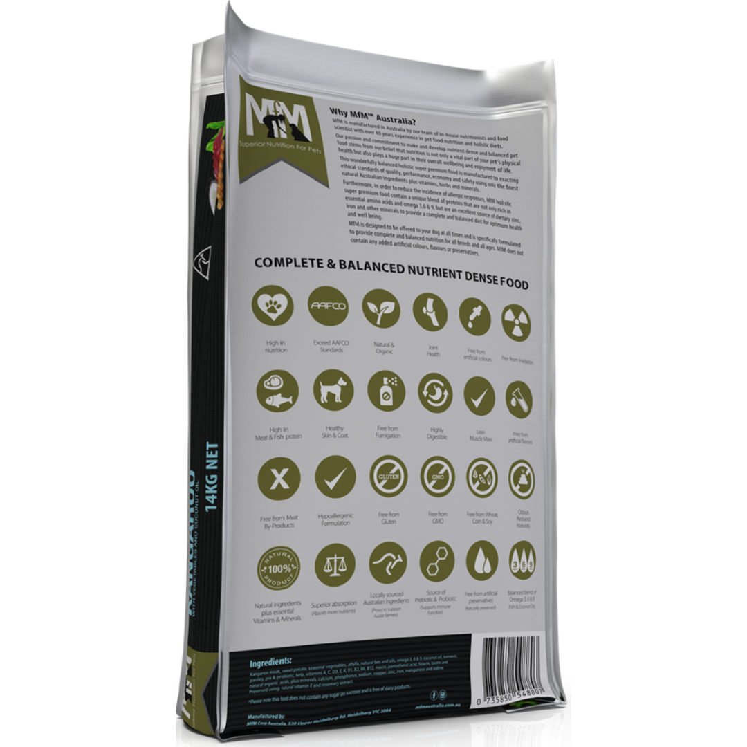 Meals For Mutts Grain Free Kangaroo Adult Dry Dog Food