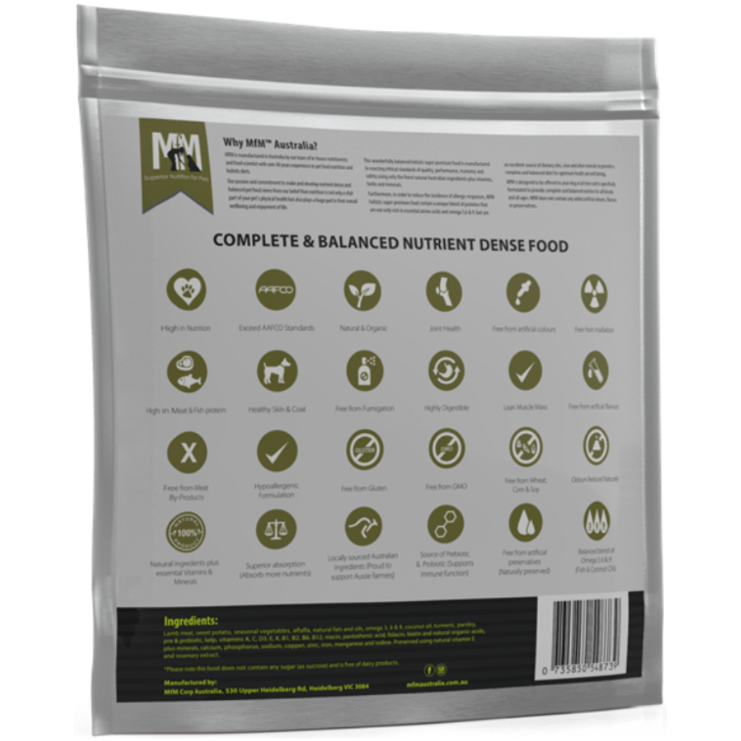 Meals For Mutts Grain Free Lamb Adult Dry Dog Food