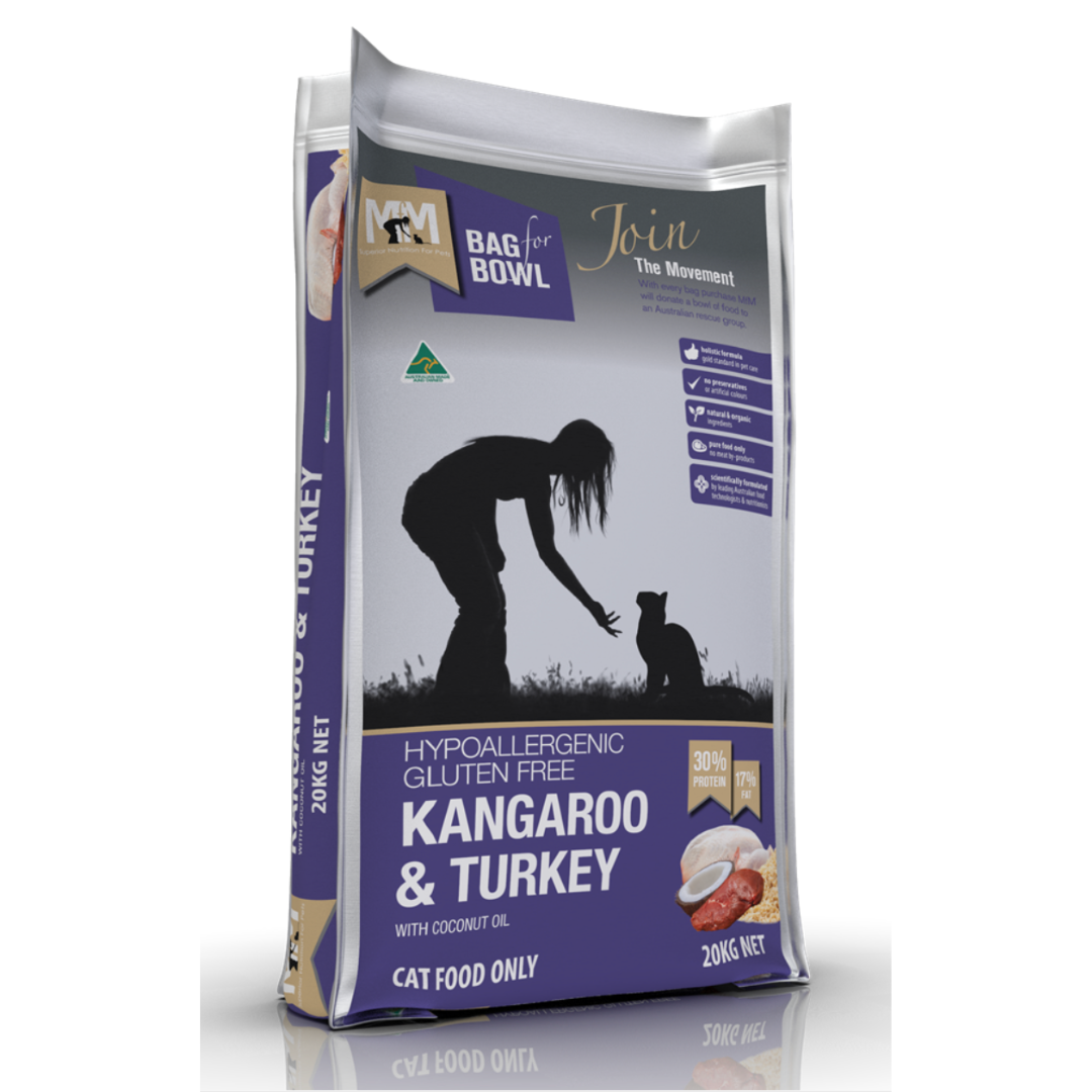 Meals for Meows Cat Kangaroo & Turkey GF