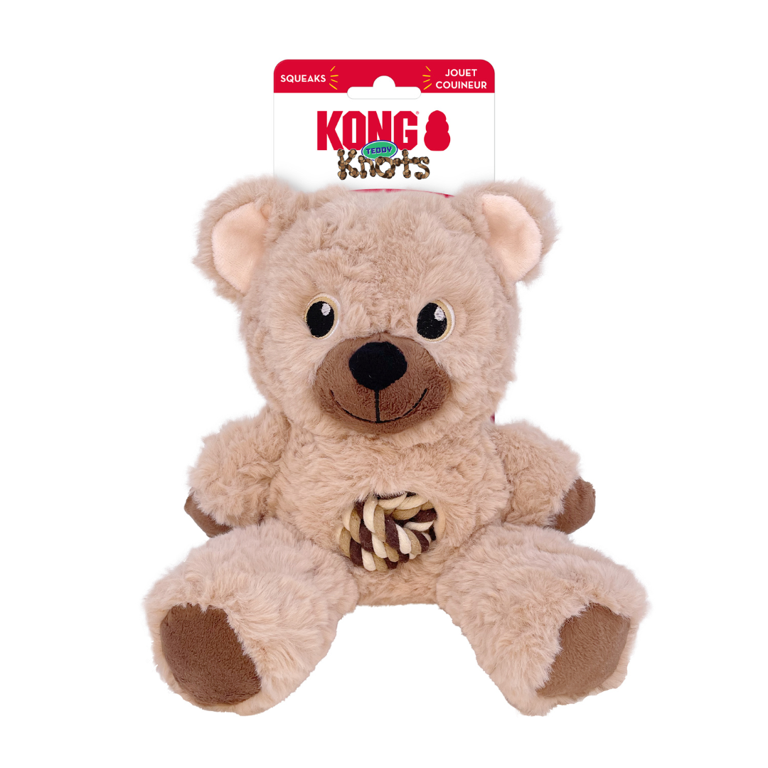 KONG Knots Teddy Dog Toy