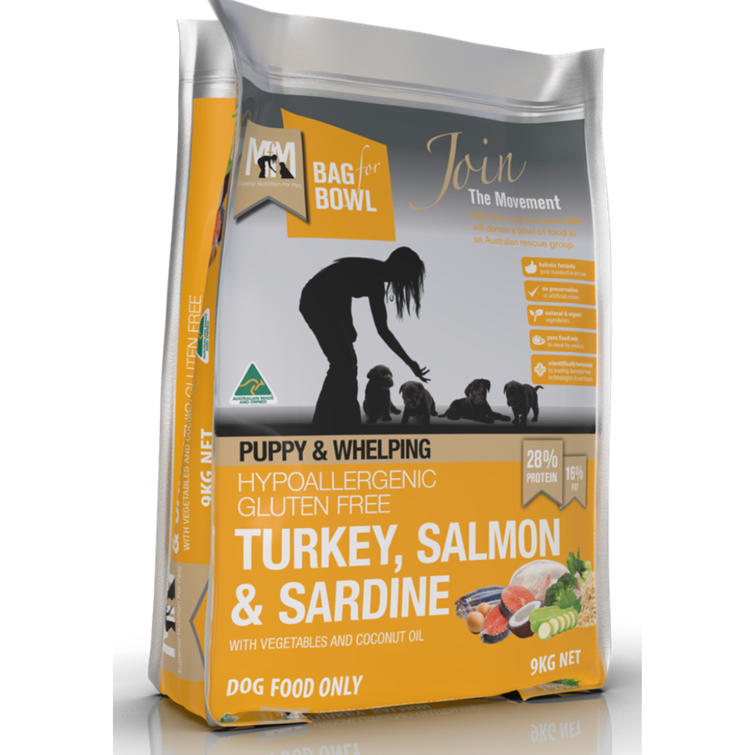 Meals For Mutts Puppy Turkey, Salmon And Sardine Dry Puppy Food