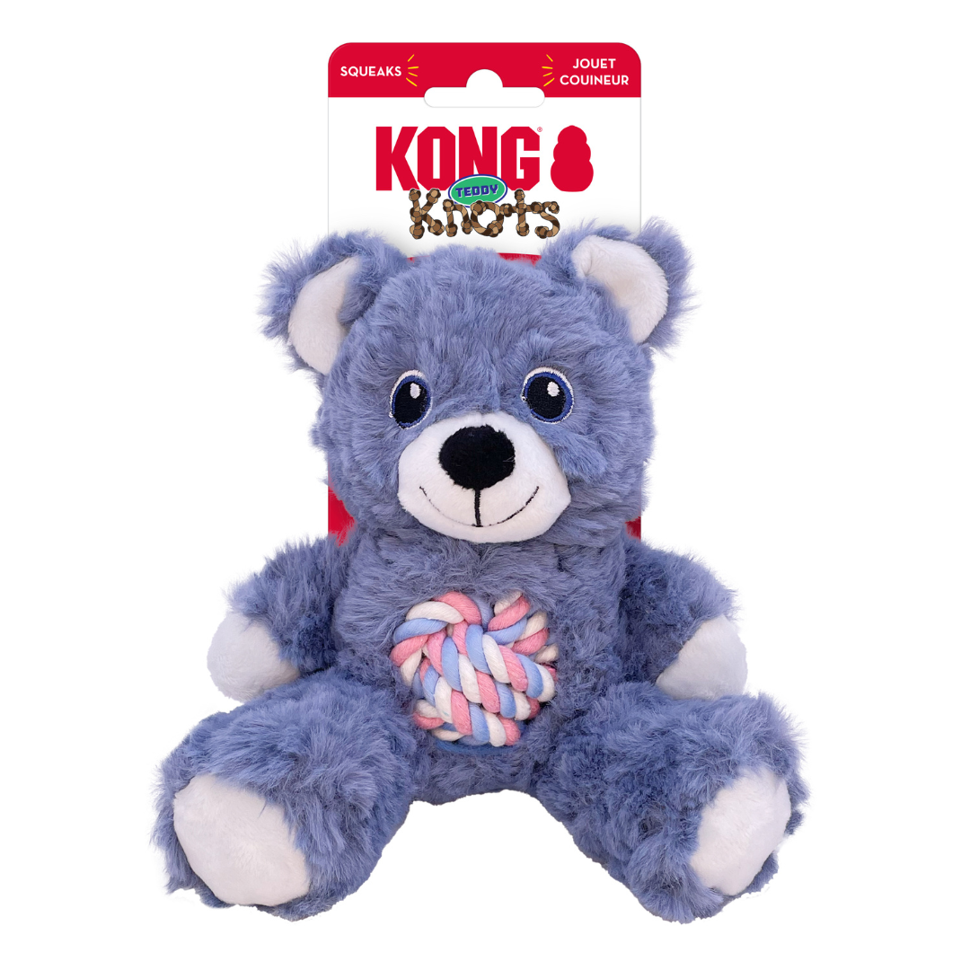 KONG Knots Teddy Dog Toy