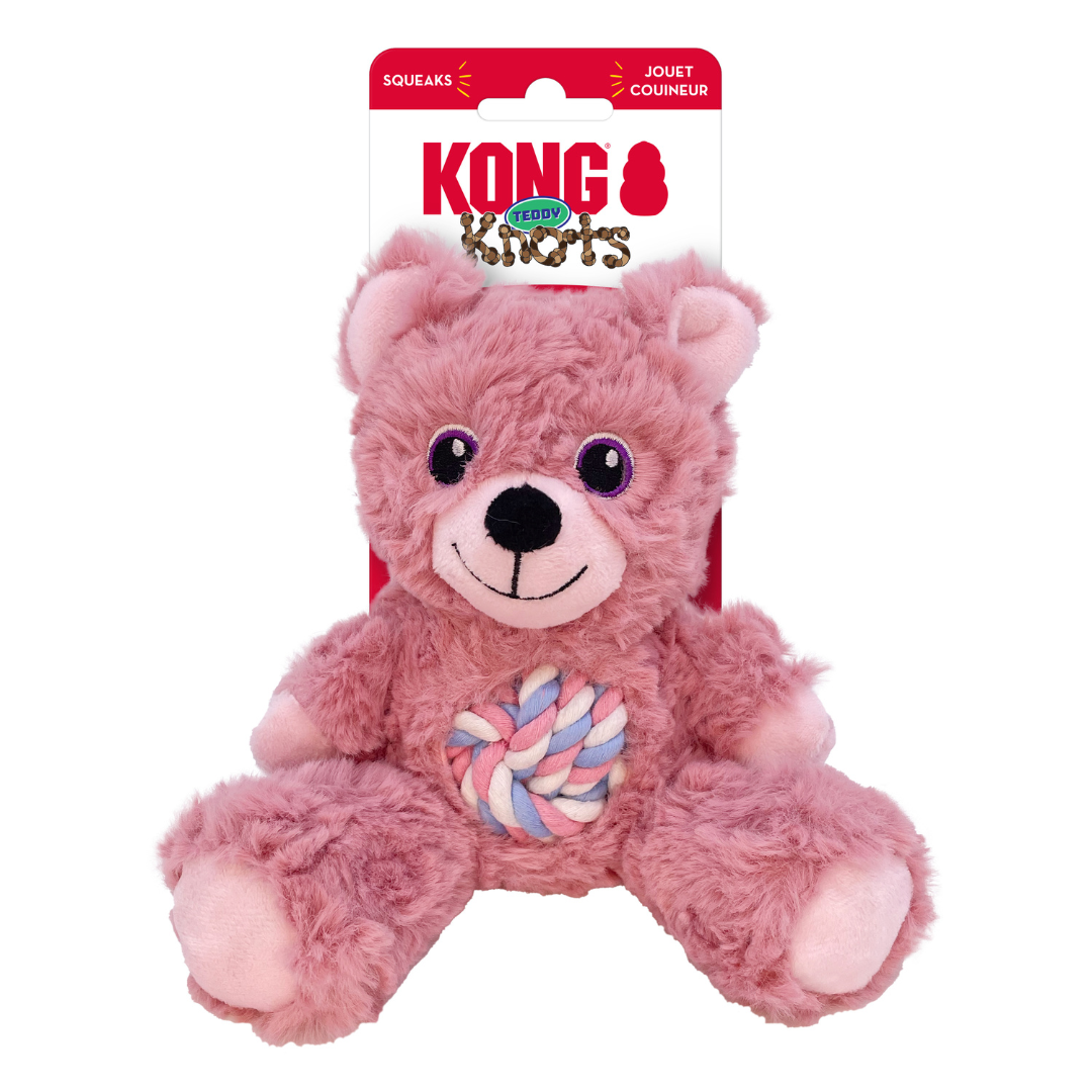 KONG Knots Teddy Dog Toy