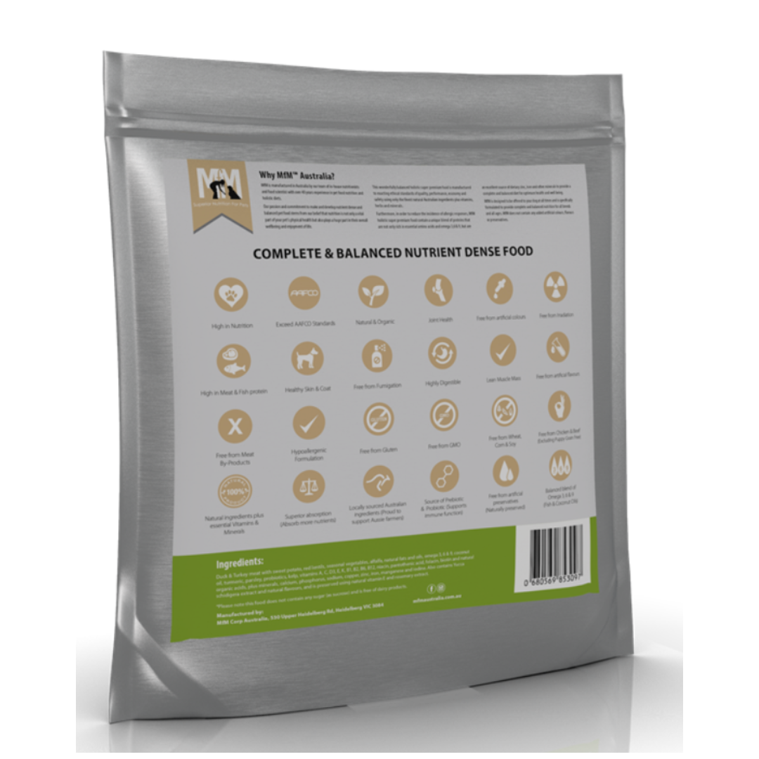 Meals For Mutts Grain Free Duck And Turkey Adult Dry Dog Food
