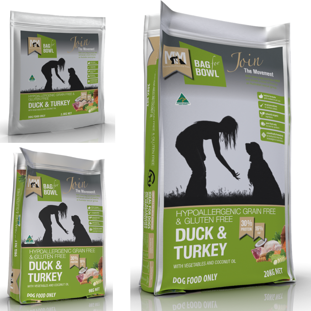 Meals For Mutts Grain Free Duck And Turkey Adult Dry Dog Food
