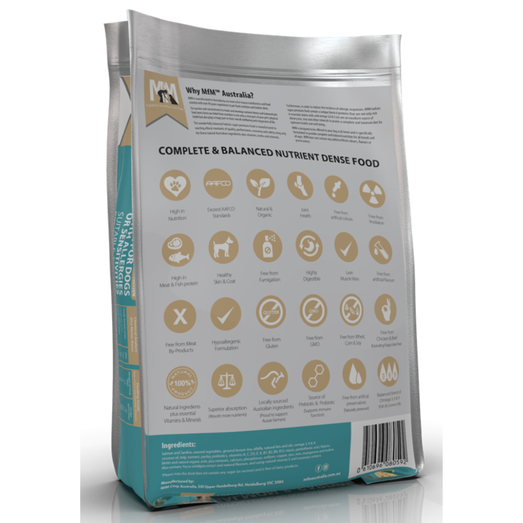 Meals For Mutts Salmon And Sardine Adult Dry Dog Food