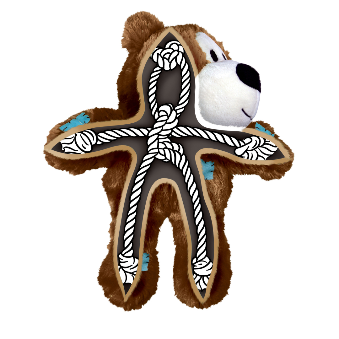 KONG Wild Knots Bears Dog Toy