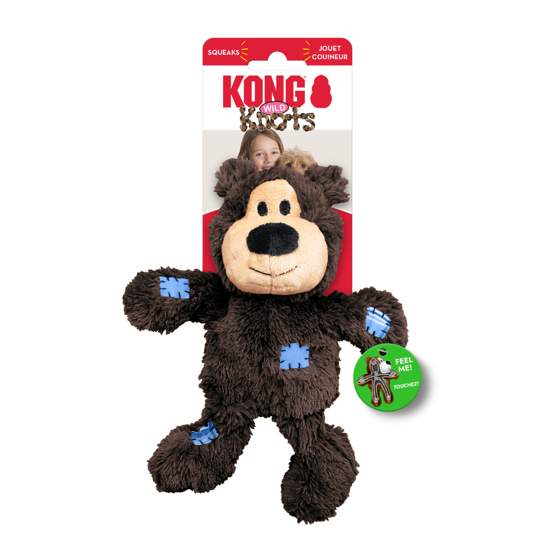 KONG Wild Knots Bears Dog Toy