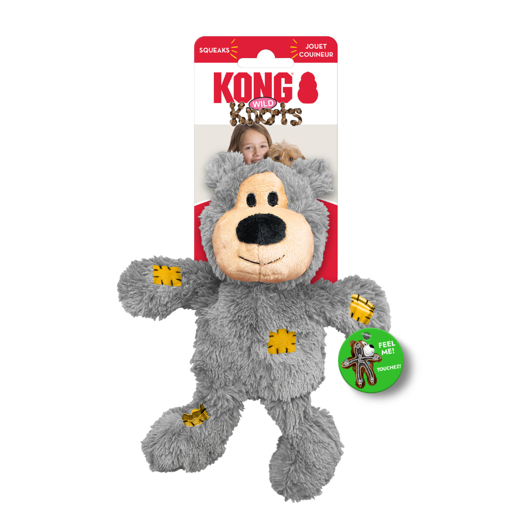 KONG Wild Knots Bears Dog Toy