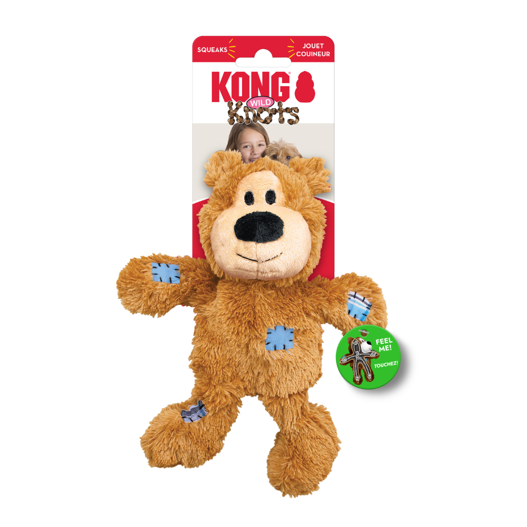 KONG Wild Knots Bears Dog Toy