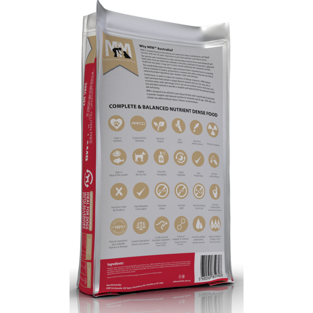 Meals For Mutts Kangaroo And Lamb Adult Dry Dog Food