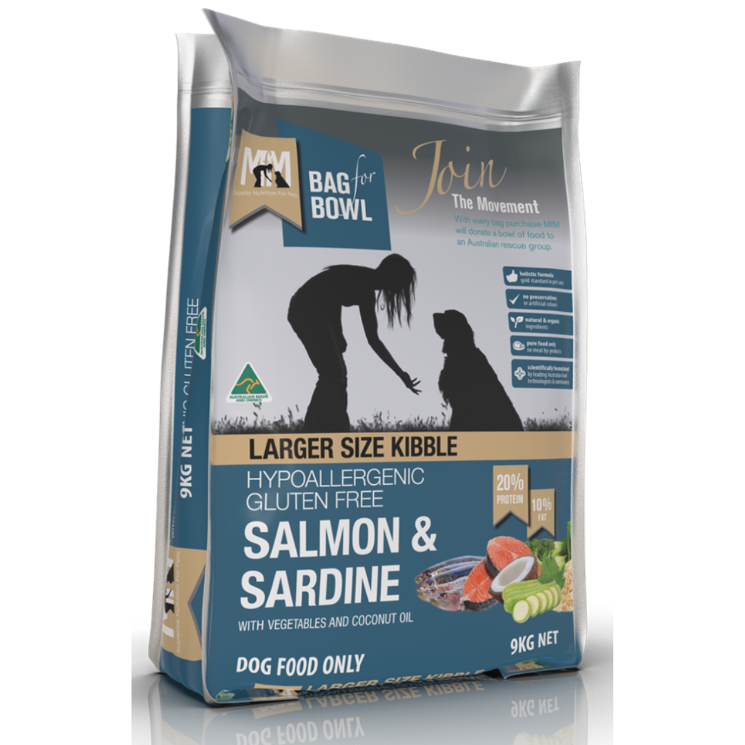 Meals For Mutts Salmon And Sardine Adult Dry Dog Food Large Kibble