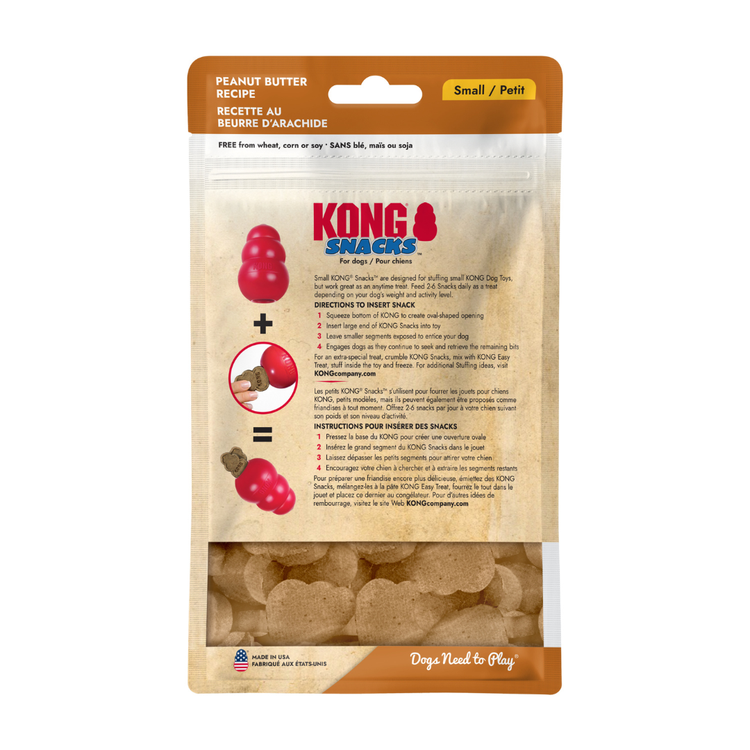 KONG Snacks Peanut Butter Dog Treats