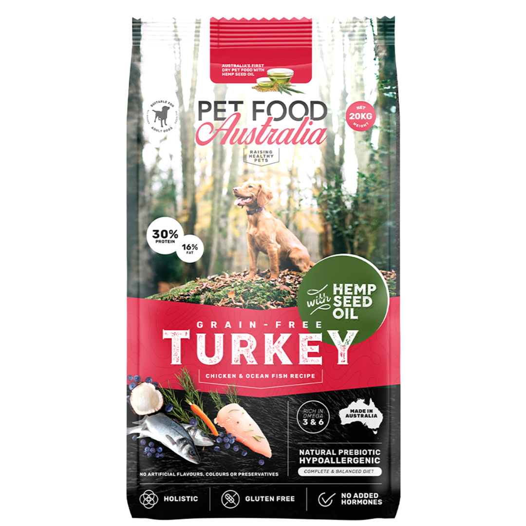 Pet Food Australia Turkey Dry Food Formula