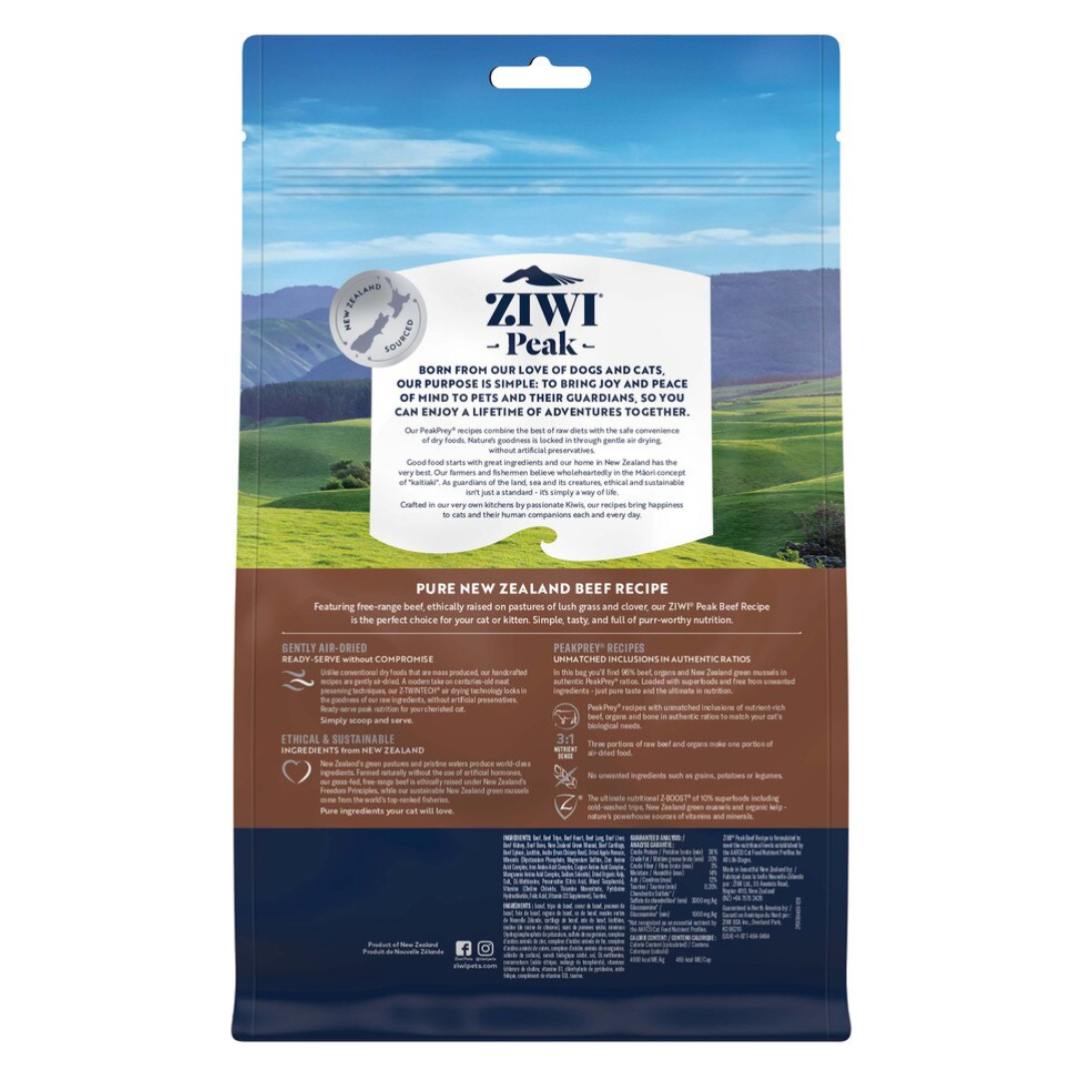 ZIWI Peak Cat Dry Food Beef