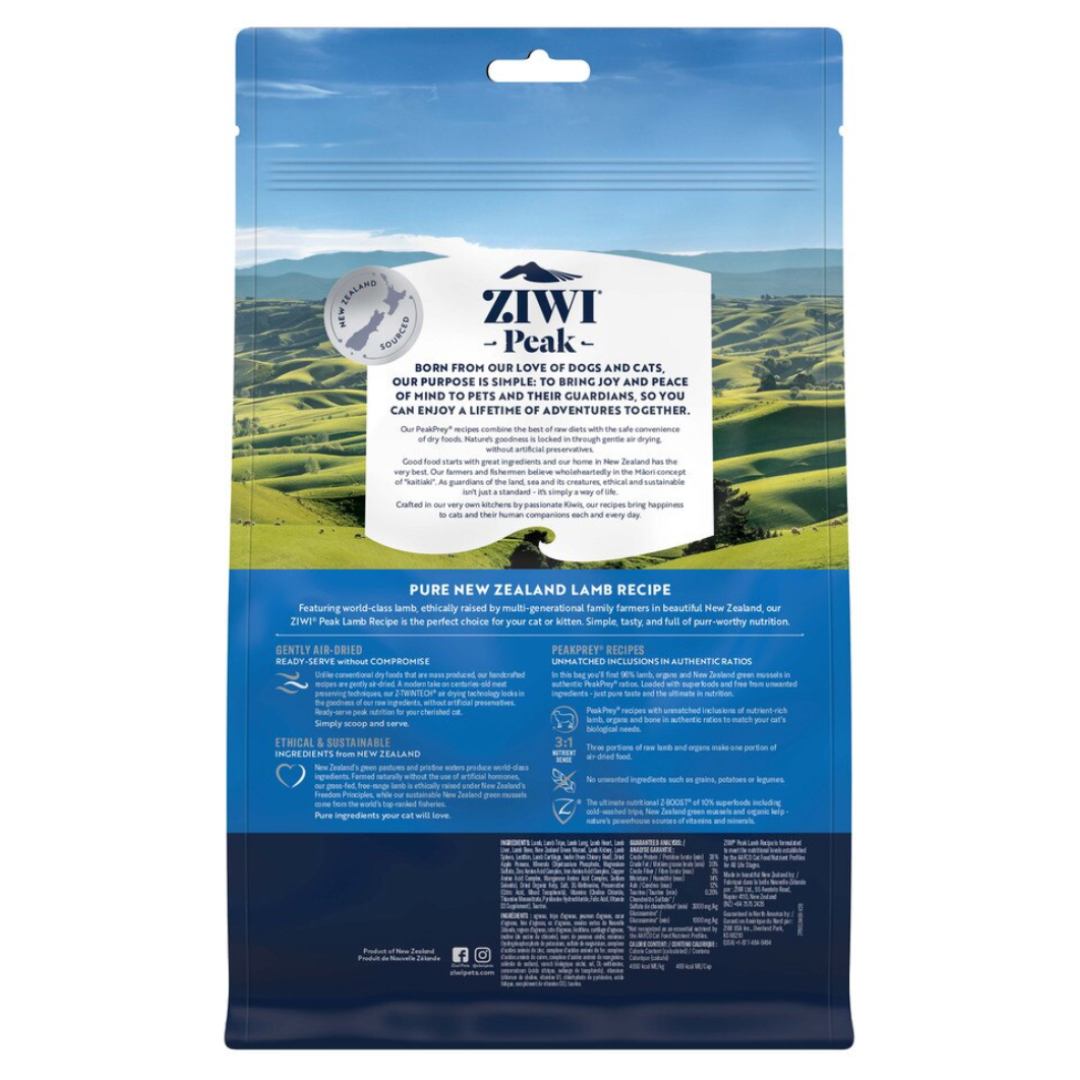 ZIWI Peak Cat Dry Food Lamb