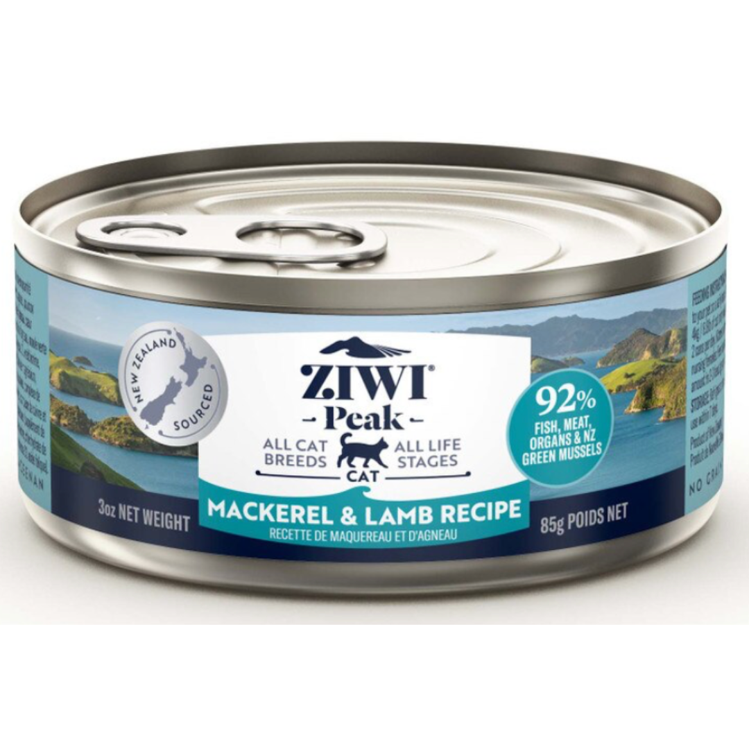 ZIWI Peak Cat Wet Food Mackerel and Lamb