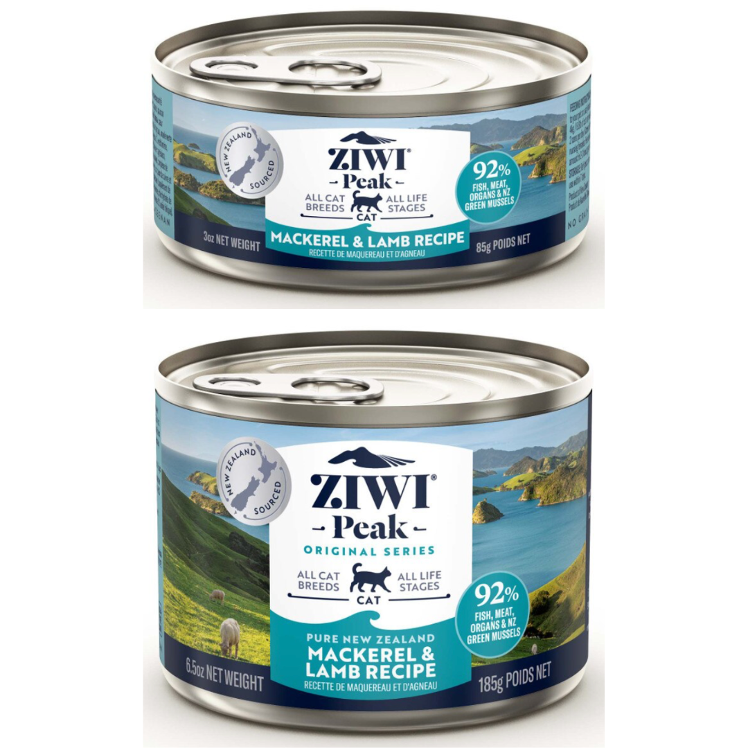 ZIWI Peak Cat Wet Food Mackerel and Lamb