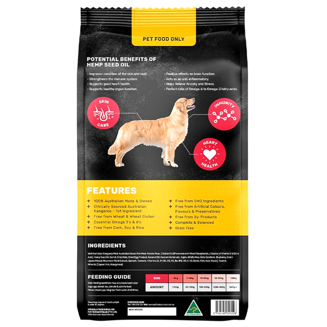 Pet Food Australia Kangaroo Dry Formula