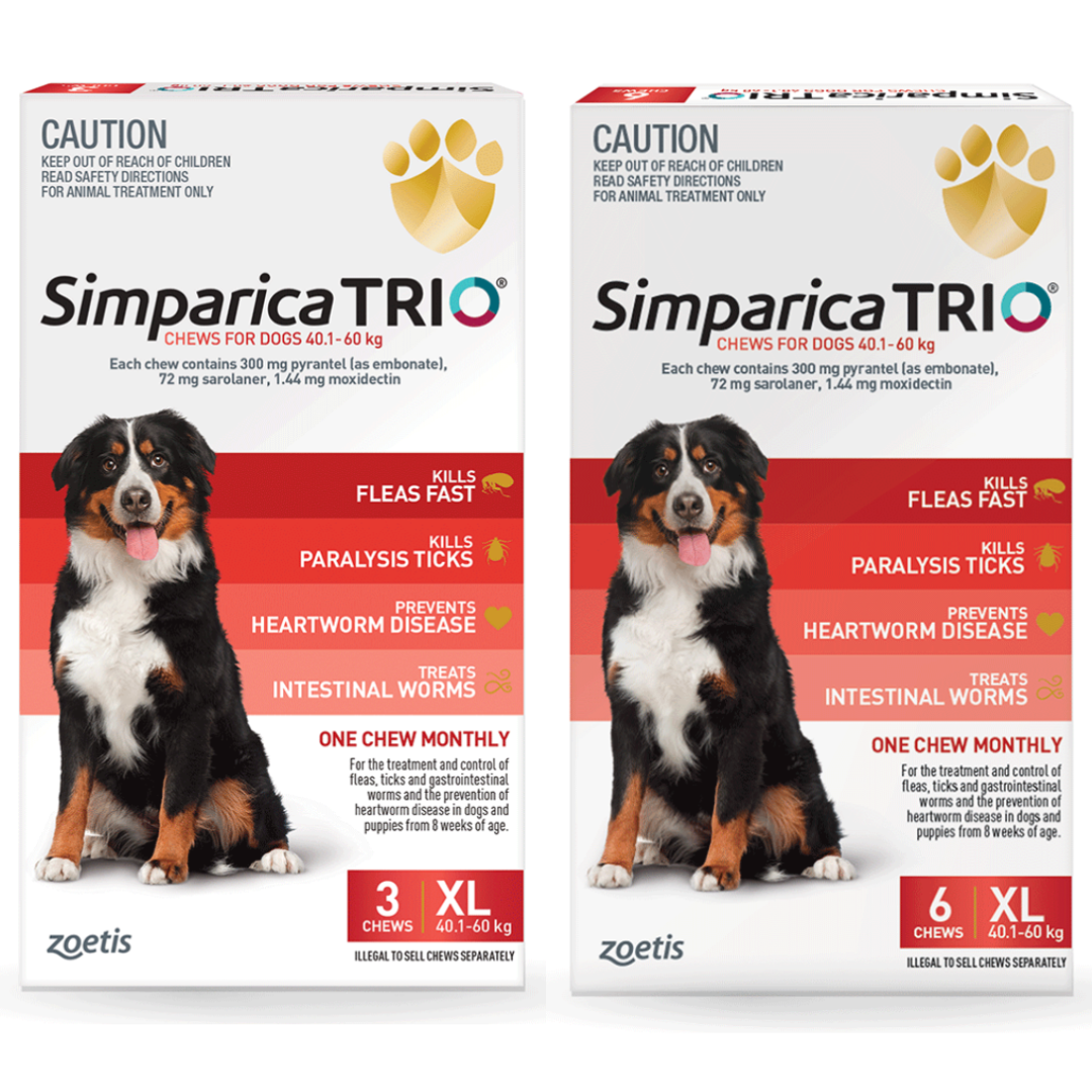 Simparica Trio 40.1-60kg XL Dogs