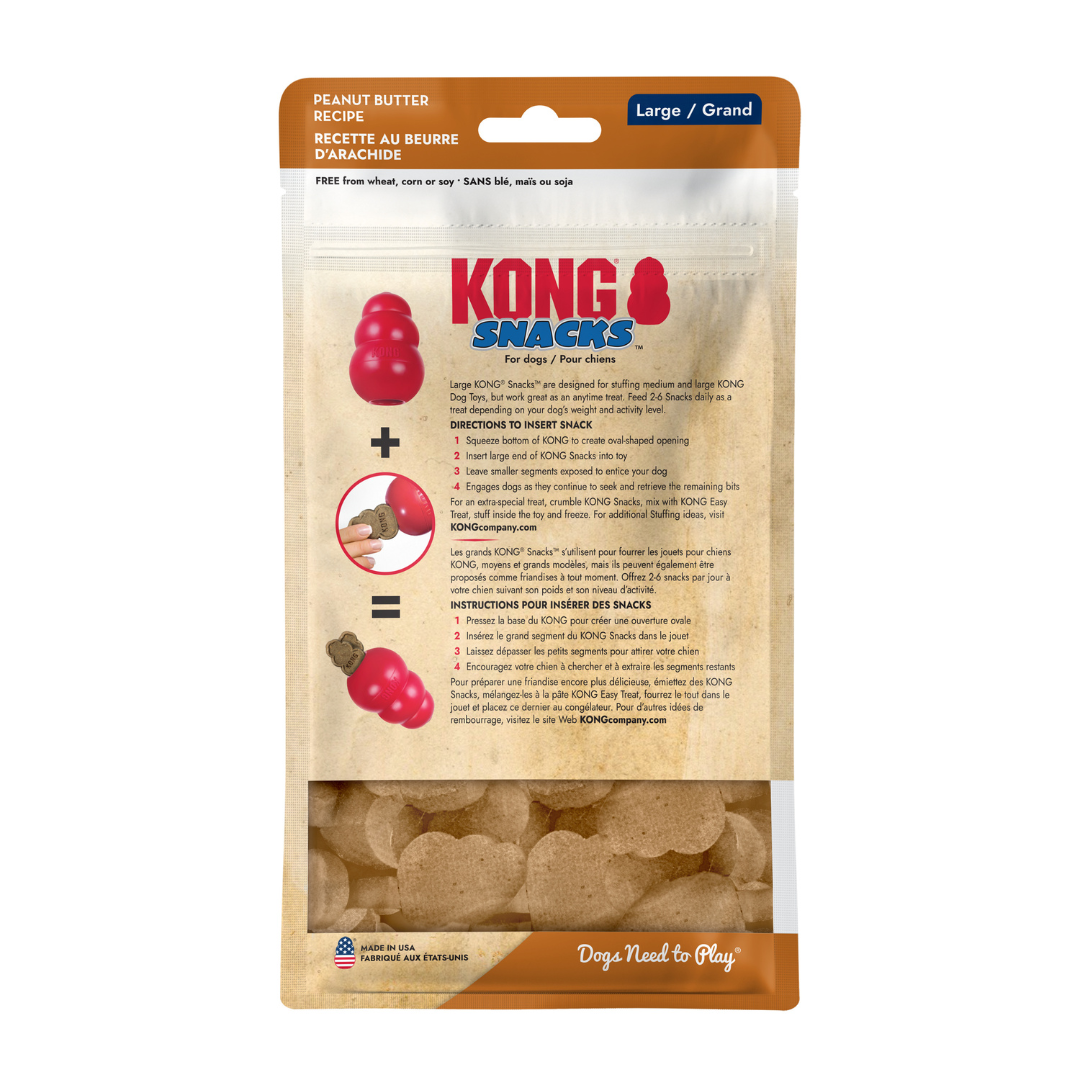 KONG Snacks Peanut Butter Dog Treats