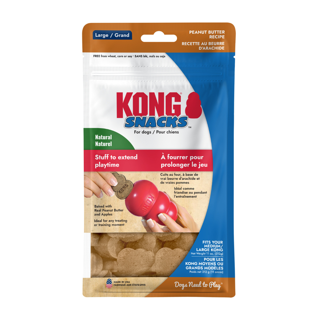 KONG Snacks Peanut Butter Dog Treats