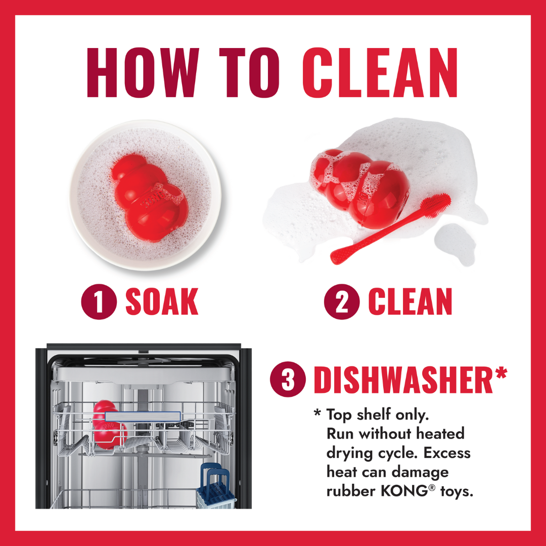 KONG Classic Dog Toy Red