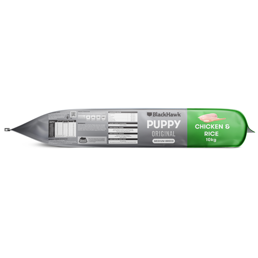 Black Hawk Chicken & Rice Puppy