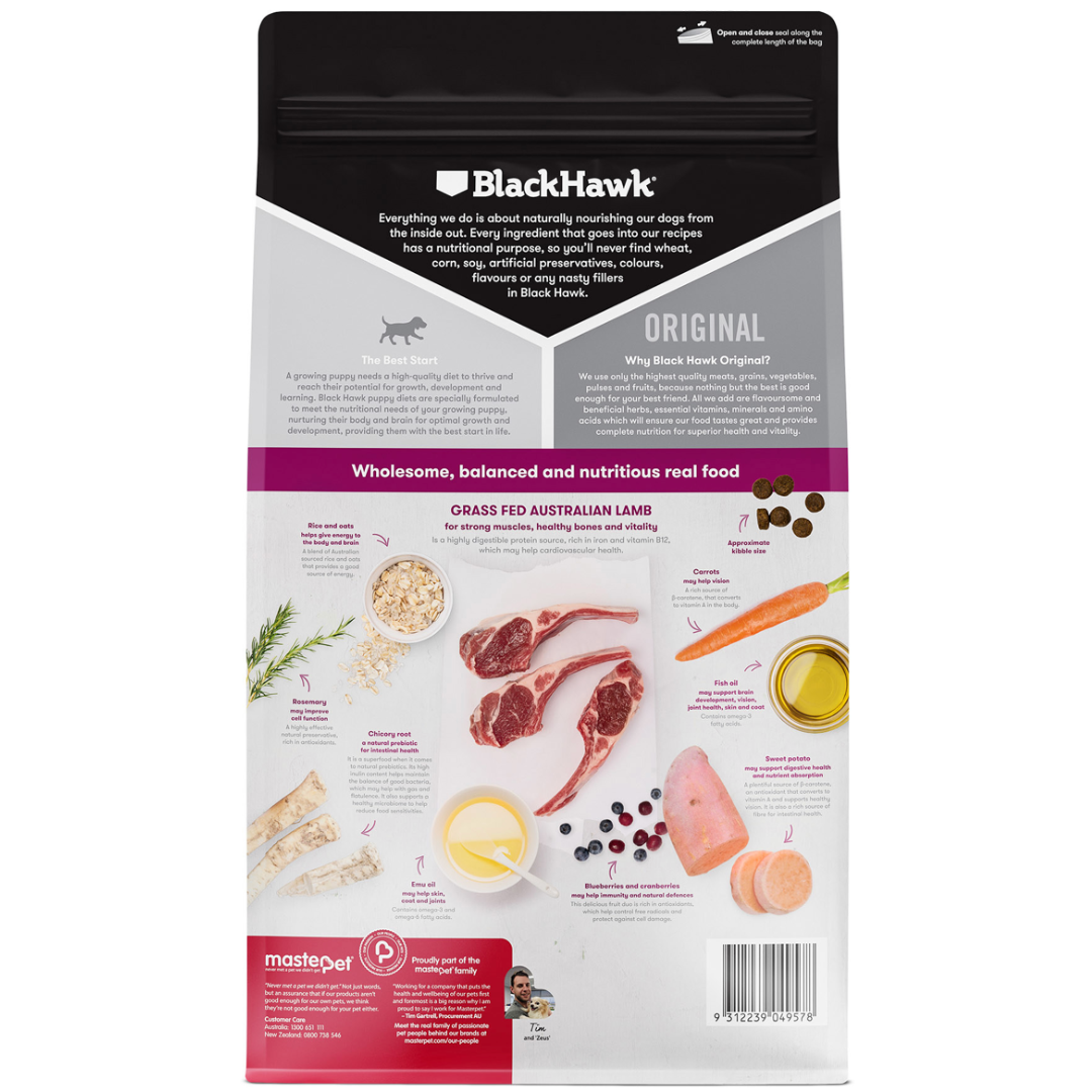 Black Hawk Lamb & Rice Puppy