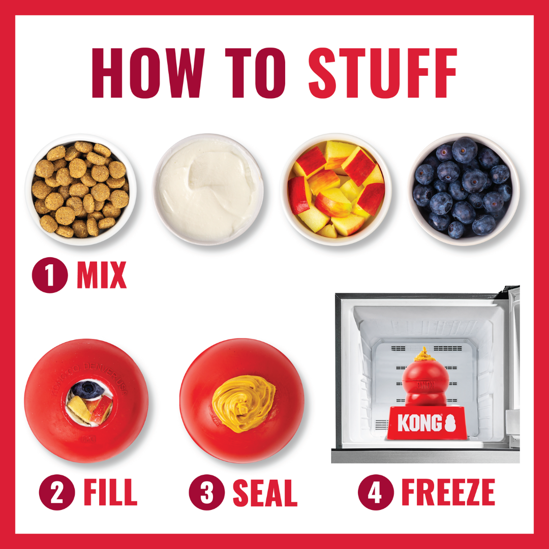 KONG Classic Dog Toy Red