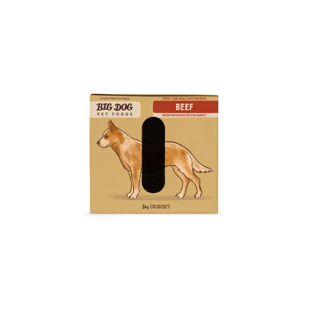 BIGDOG Beef Raw Dog Food